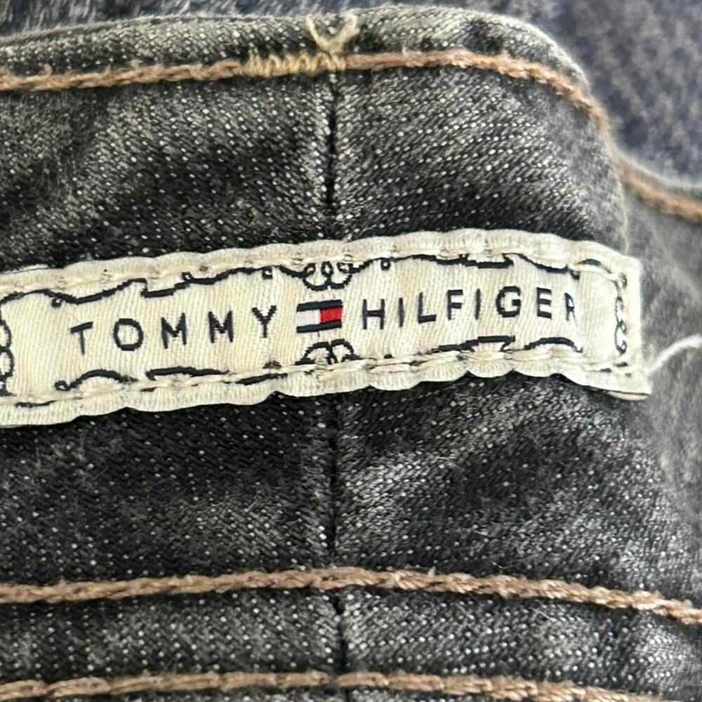 Tommy Hilfiger Gray‎ Straight Leg Jeans Womens 14 Classic Stretch Denim Charcoal